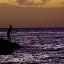 Pêcheur à l'Anse Noire