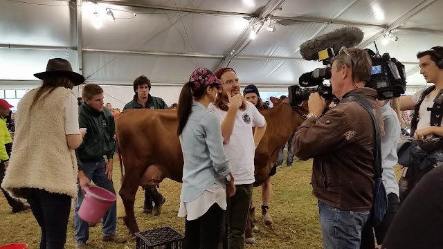 Damien Doecke, Nathanael Mann & Rupert Gazzola helping the Radio SAFM team cheat try to win the Celebrity Milk-off..jpg