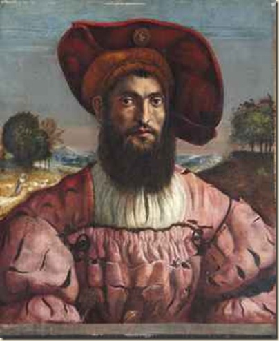Suiveur de Dosso Dossi, Portrait d'homme Suiveur de Dosso Dossi, Portrait d'homme