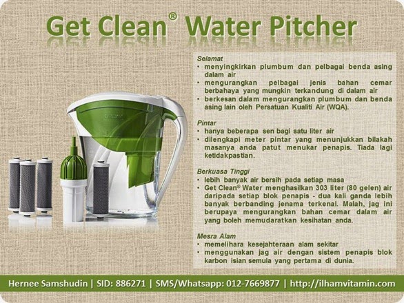 Get Clean Water Pitcher