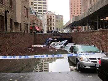 flooding garage