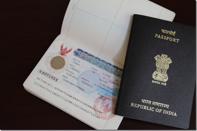 Thai visa for Indian passport holders