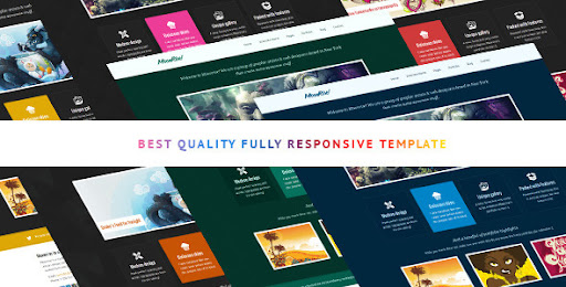 Moonrise bootstrap html template - ThemeForest Item for Sale