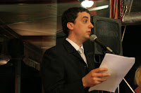Gerrod making a speech