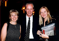 Elaine Gordon, Kevin Harrington and Tracy Williams from BBC Worldwide at MIPCOM, Cannes, France.