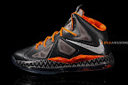 nike lebron 10 gs black history month 1 02 Release Reminder: Nike LeBron X Black History Month