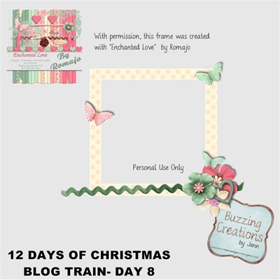 Romajo - 12 Days of Christmas - Day 8 Preview