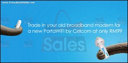 Celcom Trade in and enjoy PortaWiFi Branded Shopping Save Money EverydayOnSales