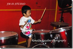 Violino Ridho Putra Belajar Drum di JM 83 Studio Violino Ridho Putra Belajar Drum di JM 83 Studio