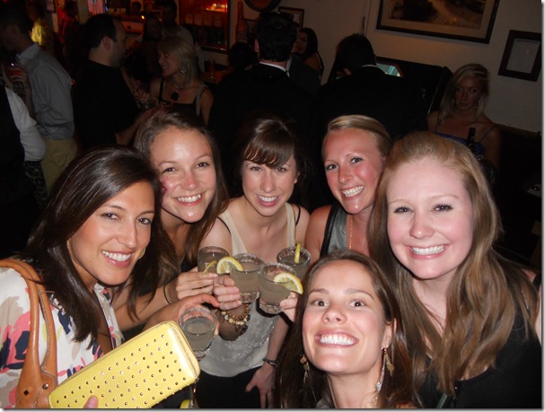 Kelly, Danielle, Kate, Courtney, Rebeka and Tietjen