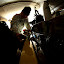 Organizing ski gear in the sailboat. Jackson Lake 6/4/11.