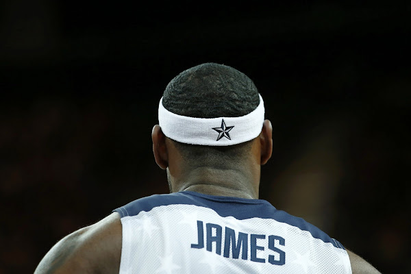 LeBron Scores 9 Points and 8 Assists as USA Beat France in Olympic Opener