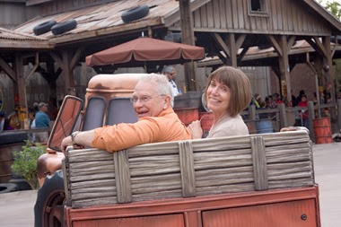 Tom and Nina Mater ride