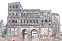Porta Nigra - Roman 
gatehouse to walled city of Trier