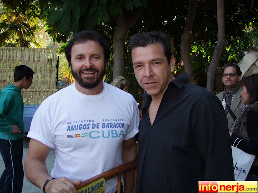 Miguel Joven participa en la paella del Chambao de Joaquín