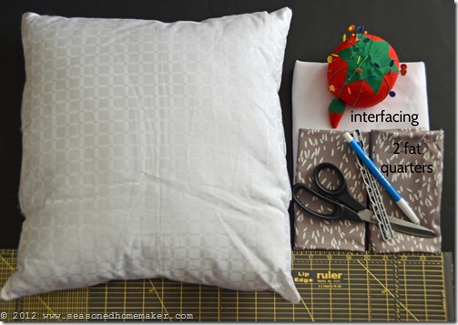 How to Sew a Pillow 1