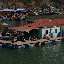 Floating village. And surprisingly they have lots of dogs that end up becoming quite nimble during their lives jumping from one dock to the next.
