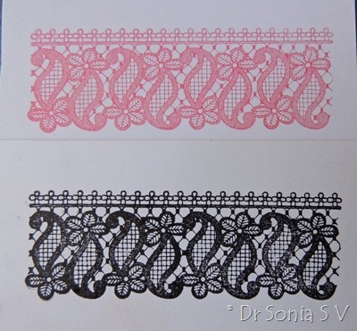 Lace stamp 1
