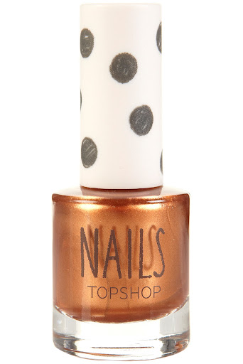 Top Shop Metallic Nails in Treasure ($10)