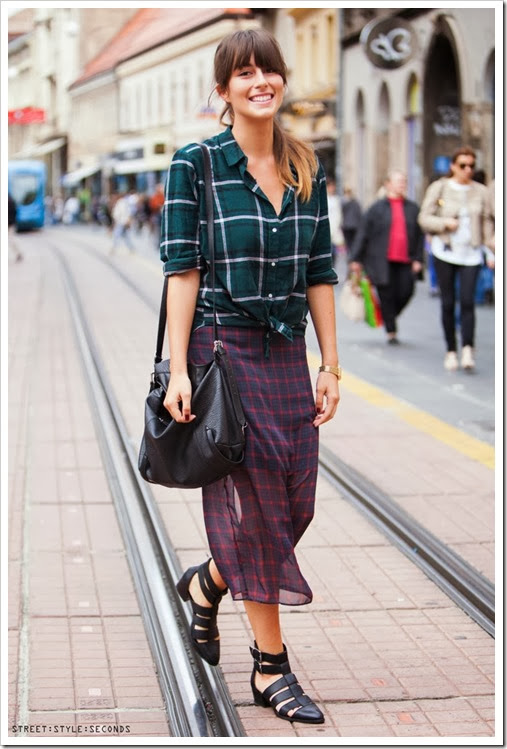 INVENTANDO MODA STREET STYLE TARTAN 3 INVENTANDO MODA STREET STYLE TARTAN 3