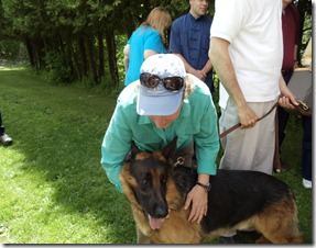 russian orthodox monks german shepherds