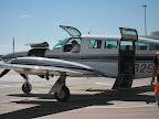 Here, our Cessna plane to Martha's Vineyard.