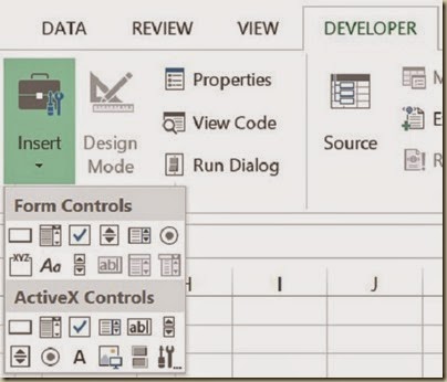 Scenario Analysis in Excel - Select Form Control