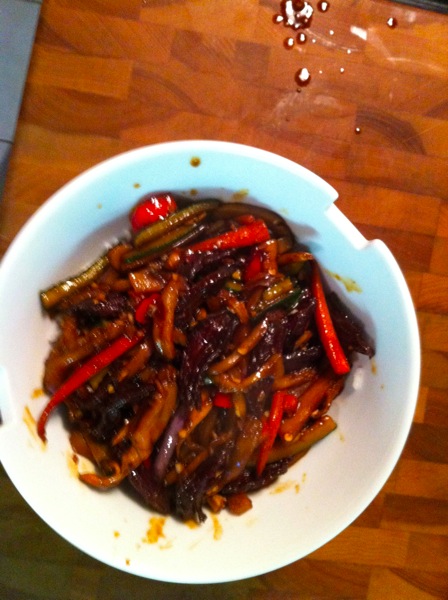 Crispy Beef in Bowl