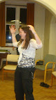 Sarah doing Tai Chi