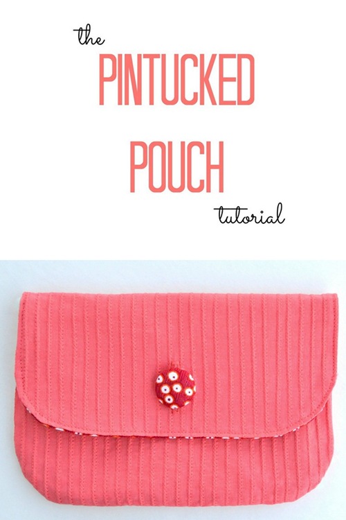 Le Pouch pintucked par Lemon Squeezy Accueil