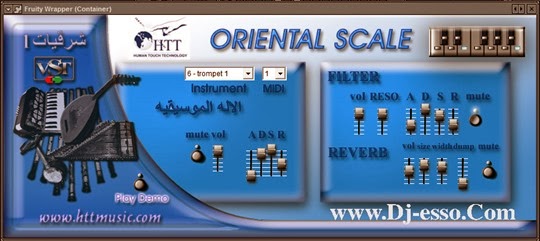 SIKA Oriental Scale لموزعين الشرقيات 8 آلات شرقيه متميزه جدا VSTi تدعم الفروتى لوبس Fl studio