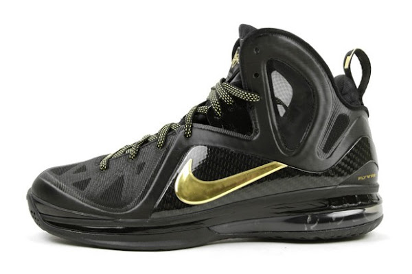 Upcoming Nike LeBron 9 PS Elite BlackMetallic Gold 8220Away8221