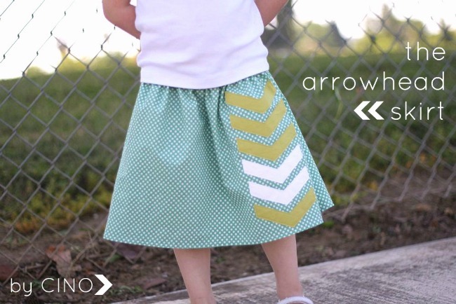 the arrowhead skirt tutorial