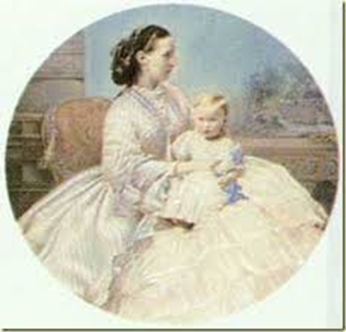 Alejandra con su hijo Nicolas