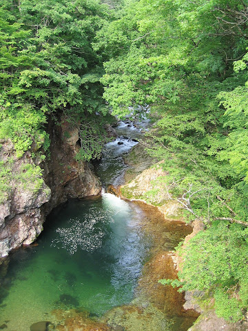 マトバ橋から上流
