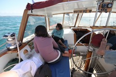 Relaxing on Freewind, Bay of Islands