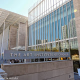Parte moderna do art Institute of Chicago -   Chicago, Illinois, EUA