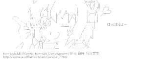 赤座あかり 指差し（ゆるゆり）