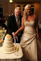 Cutting the cake