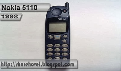 1998 - Nokia 5110_Evolusi Nokia Dari Masa ke Masa Selama 30 Tahun - Sejak Tahun 1984 Hingga 2013_by_sharehovel
