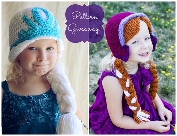 Crocheting the Day Away: {Giveaway} Anna and Elsa Hat ...