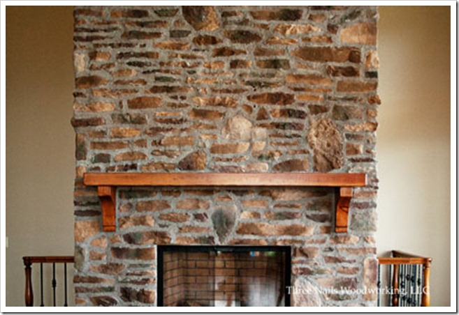 ThreeNailsWoodworkingMantel