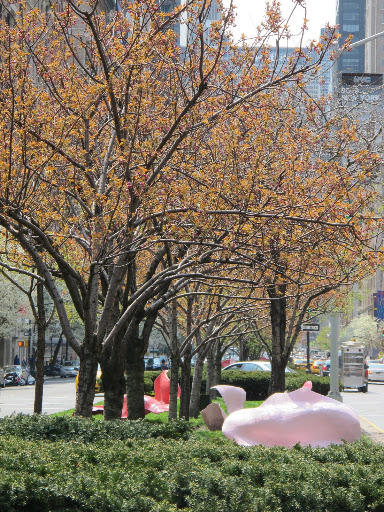 Ryman says the scale of the sculptures reflects his love of the absurd and dramatic.