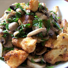 Parmesan Cauliflower and Parsley Salad
