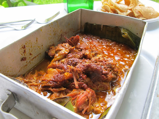 The highlight of our day trip to the colonial town of Valladolid was lunch in the courtyard of the beautiful historic Hotel El Meson del Marques (www.mesondelmarques.com), where we sampled the local specialty, cochinita pibil, served with a basket of piping hot tortillas. Eating this dish made me feel like I was tasting food from another era.