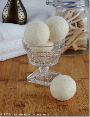 Felted Wool Dryer Balls 