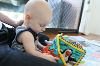 Sitting's ok too, in short bouts with a helping hand.