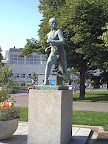 Statue of Paavo Nurmi