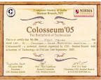 FIRST PRIZE, POSTER PRESENTATION, AT NIRMA UNIVERSITY!