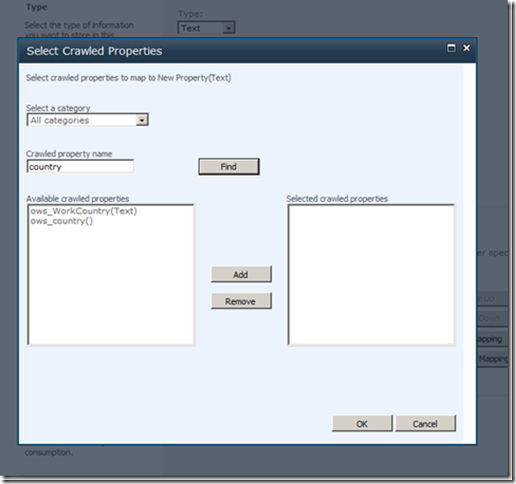 How To Map a Crawled Property to Managed Properties By PowerShell (FAST for SharePoint 2010)